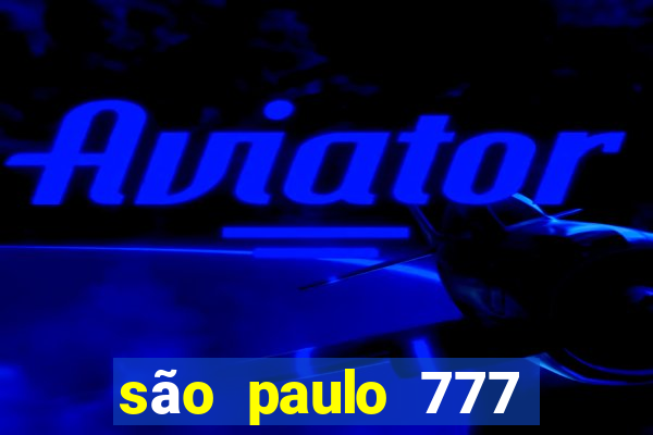 são paulo 777 plataforma login